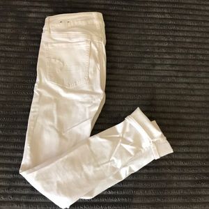 White jeggings from American eagle